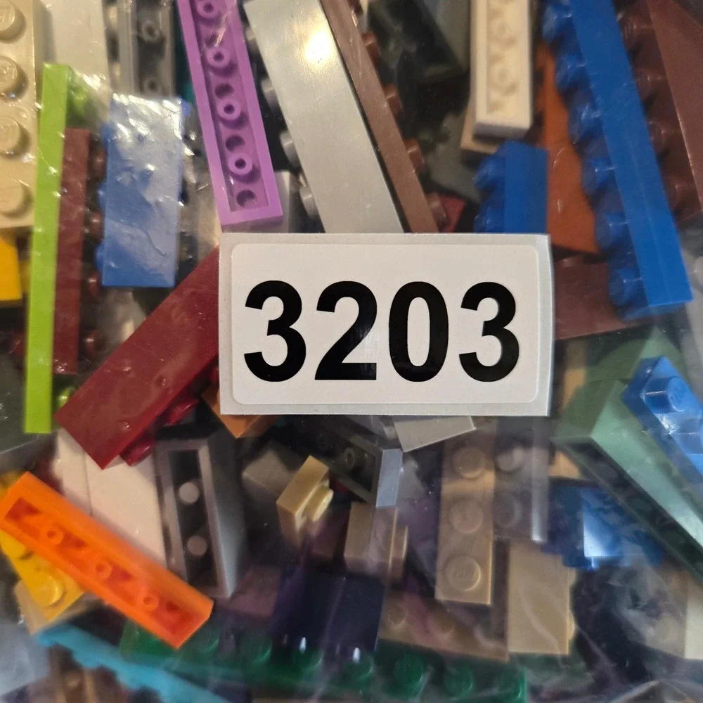 LEGO Assorted Bulk Building Bricks and Plates 2.6oz Kids Creative Play Lot
